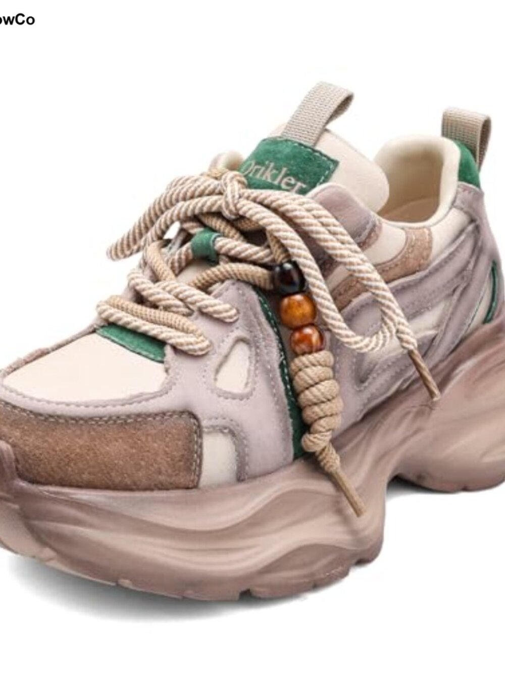 Women's Chunky Platform Sneakers Breathable Lightweight Running Walking Shoes